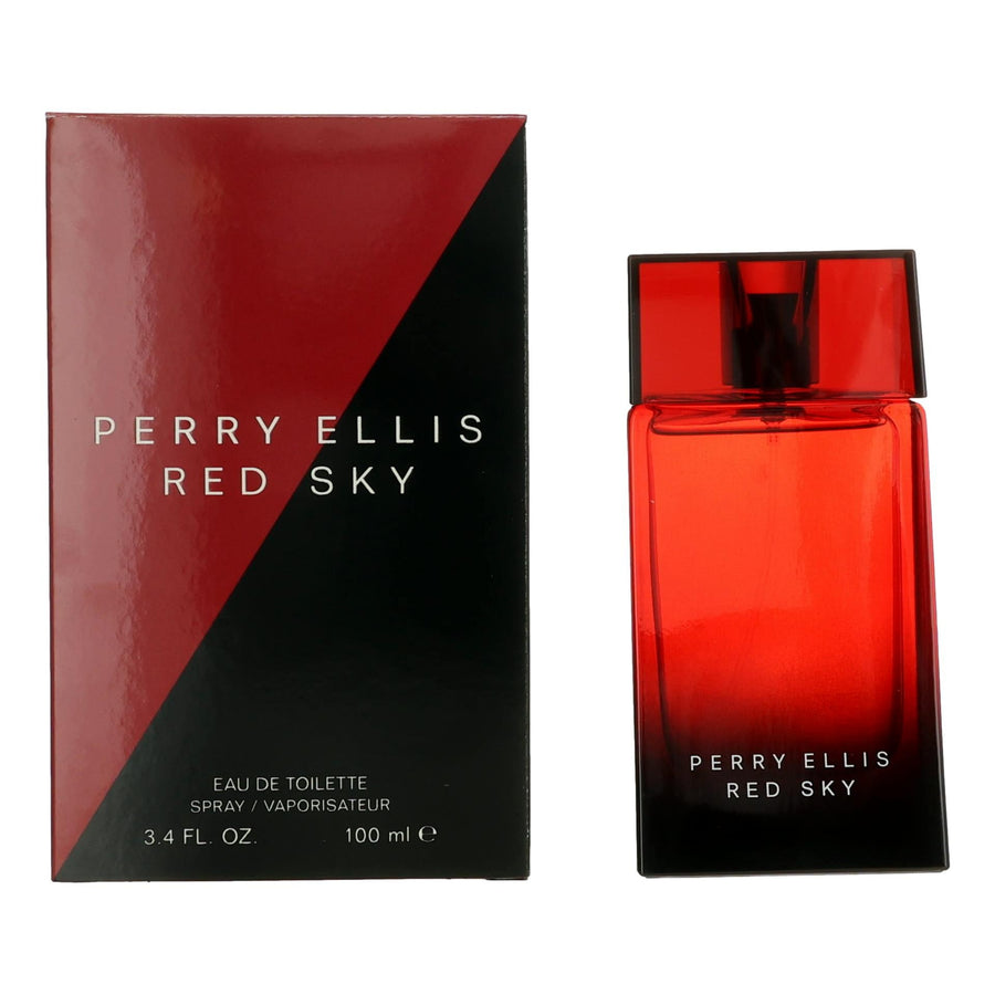 Red Sky By Perry Ellis, 3.4 Oz Edt Spray For Men - Rochan Shop