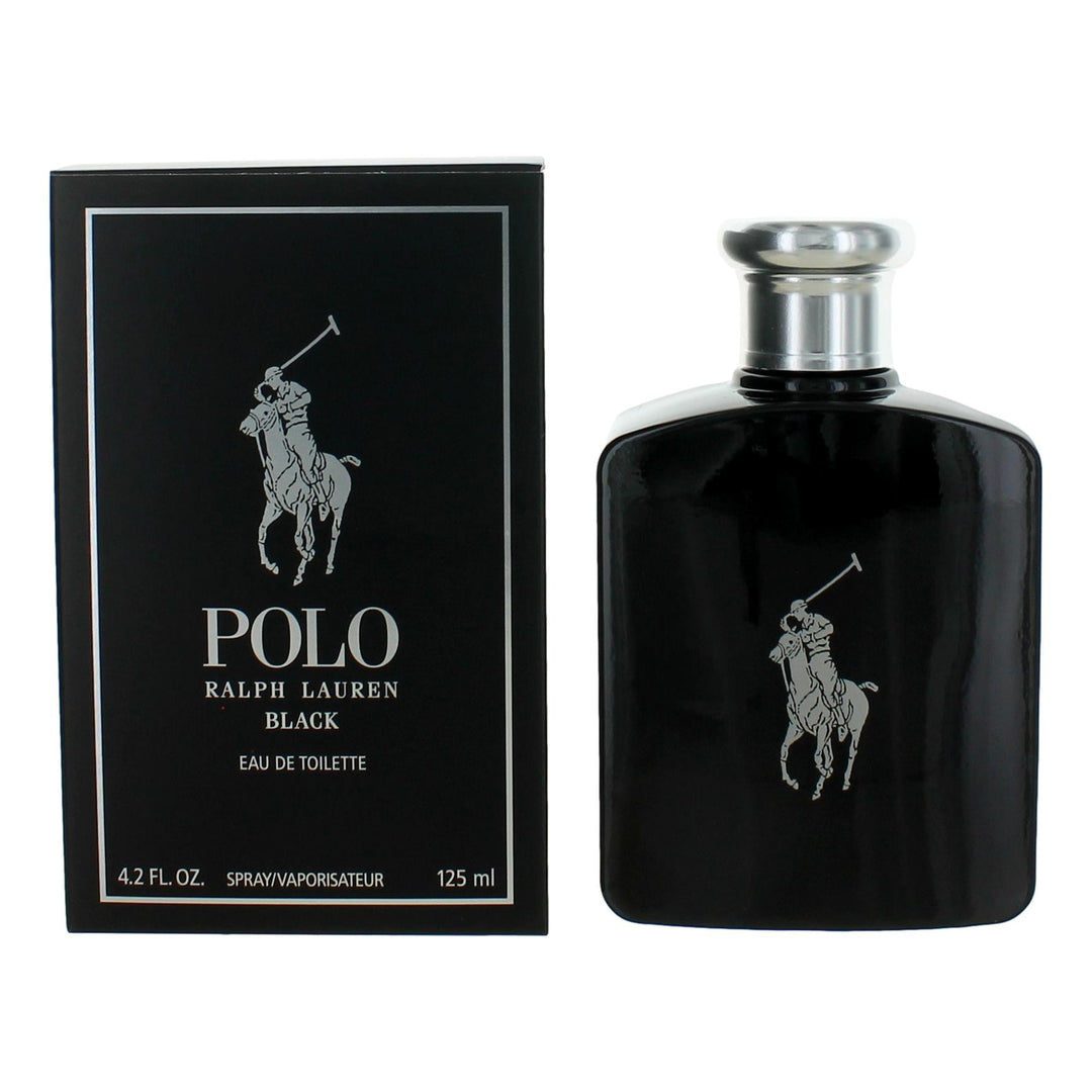 Polo Black By Ralph Lauren, 4.2 Oz Edt Spray For Men