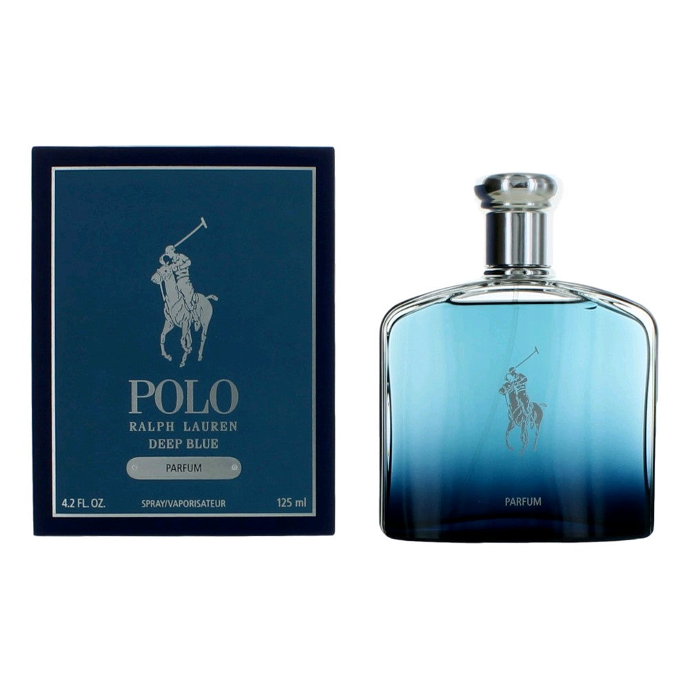 Polo Deep Blue By Ralph Lauren, 4.2 Oz Parfum Spray For Men