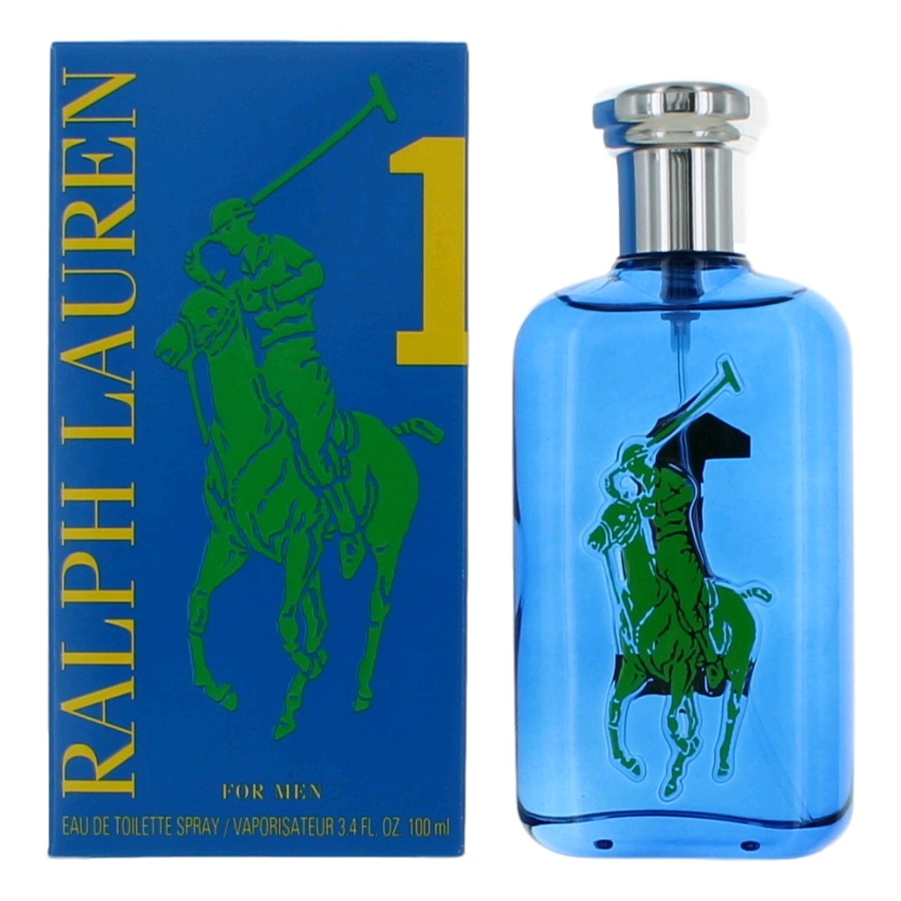 Polo Big Pony Blue #1 By Ralph Lauren, 3.4 Oz Edt Spray For Men