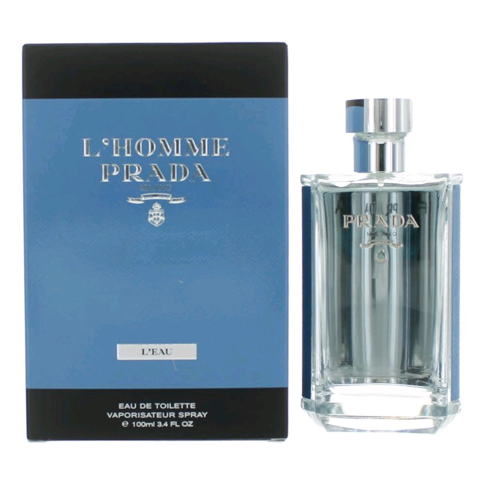 L'homme Prada L'eau By Prada, 3.4 Oz Edt Spray For Men - Rochan Shop