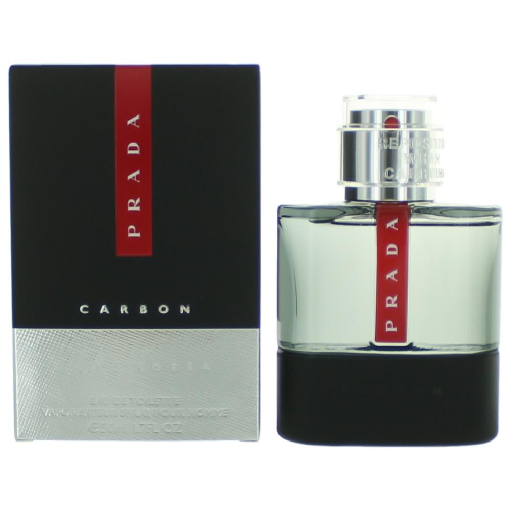 Prada Luna Rossa Carbon By Prada, 1.7 Oz Edt Spray For Men