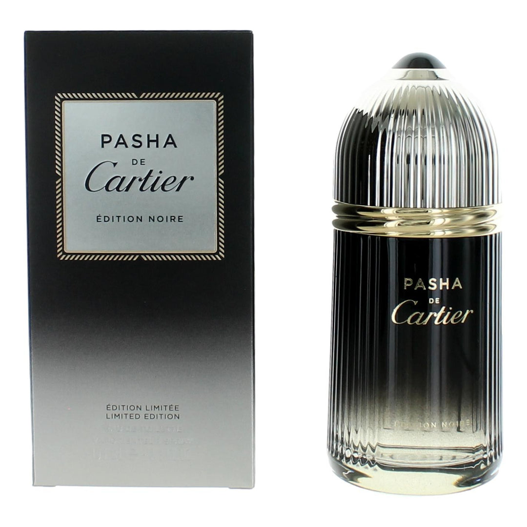 Pasha De Cartier Edition Noire By Cartier, 3.3oz Edt Spray Men Limted Editon