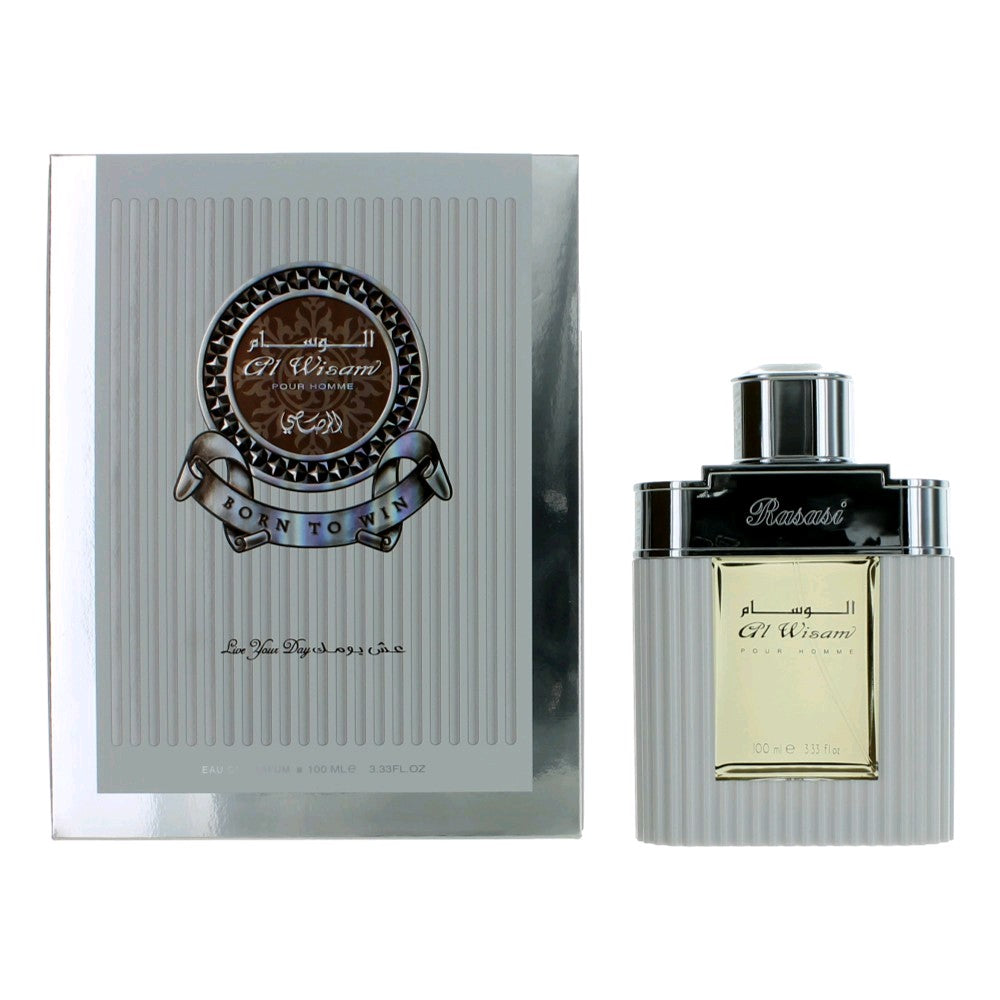 Al Wisam By Rasasi, 3.3 Oz Edp Spray For Men