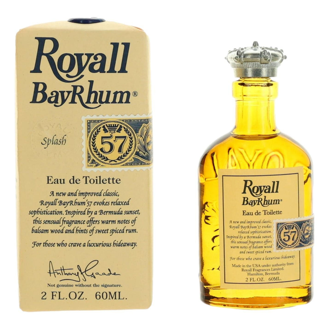 Royall Bay Rhum By Royall Fragrances, 2oz All Purpose Lotion Splash Men