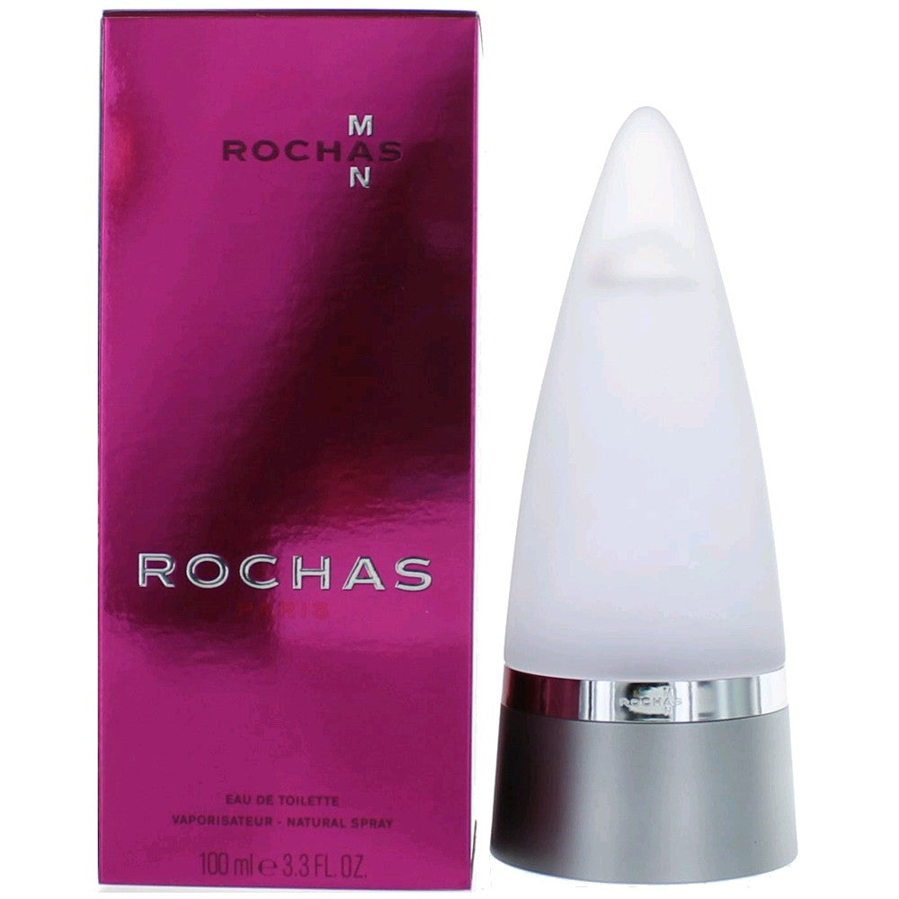 Rochas Man By Rochas, 3.3 Oz Edt Spray For Men