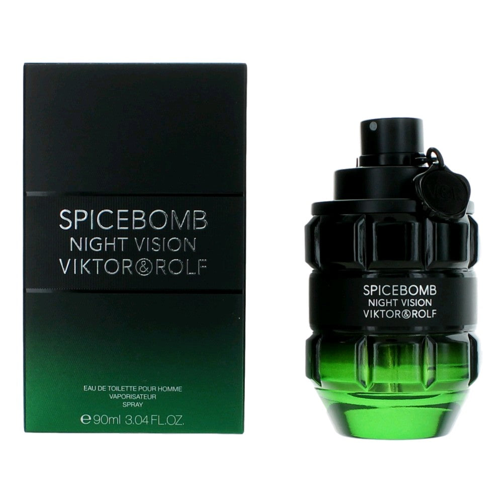 Spicebomb Night Vision By Viktor & Rolf, 3 Oz Edt Spray For Men