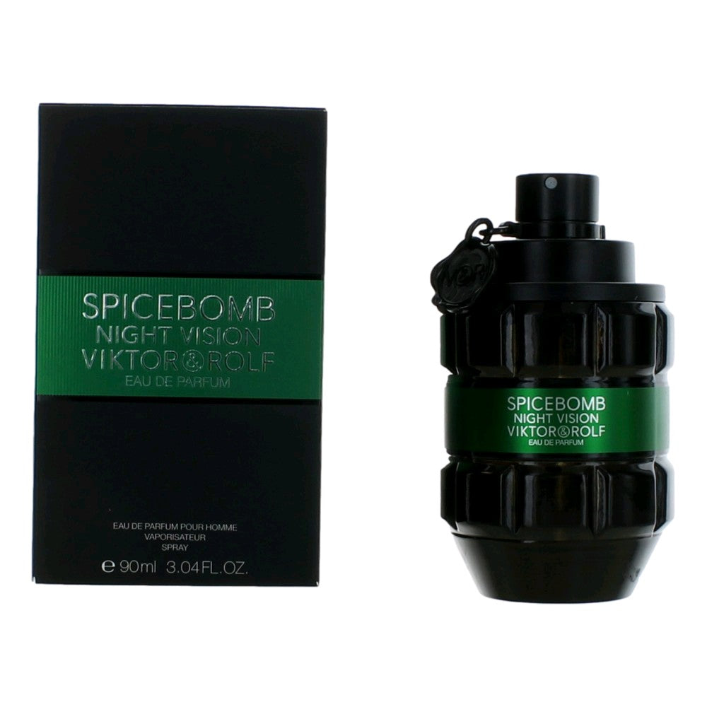 Spicebomb Night Vision By Viktor & Rolf, 3 Oz Edp Spray For Men