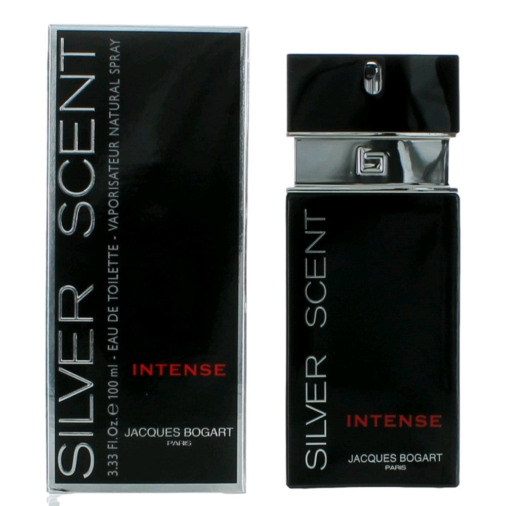 Silver Scent Intense By Jacques Bogart, 3.4 Oz Edt Spray For Men - Rochan Shop