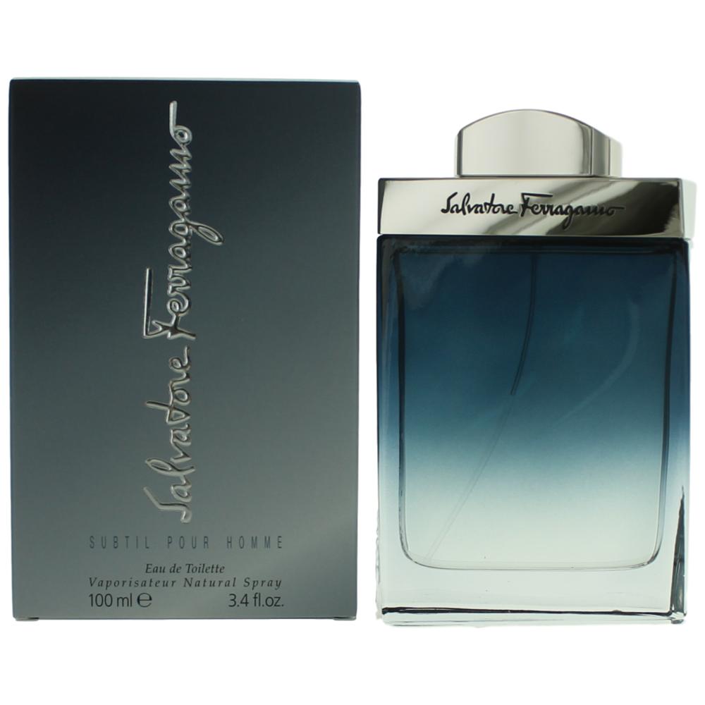 Subtil By Salvatore Ferragamo, 3.4 Oz Edt Spray For Men