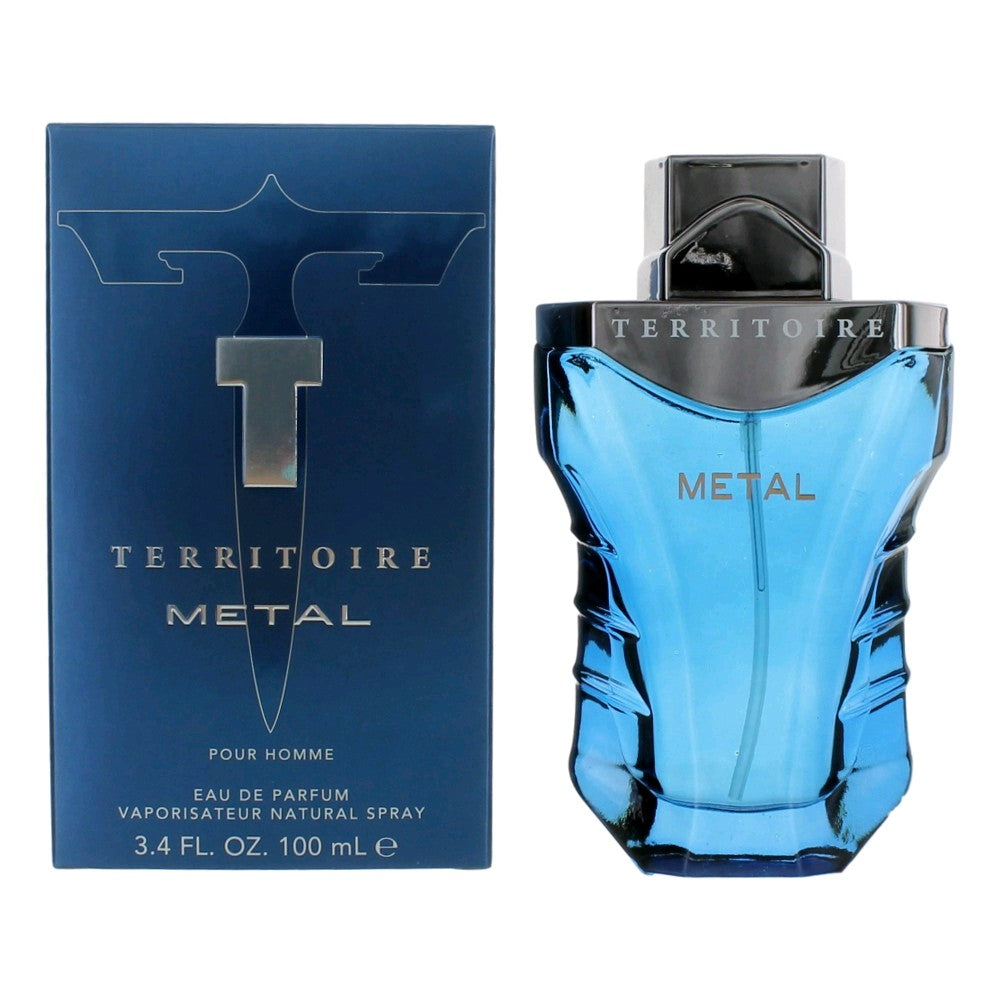 Territoire Metal By Yzy, 3.4 Oz Edp Spray For Men - Rochan Shop