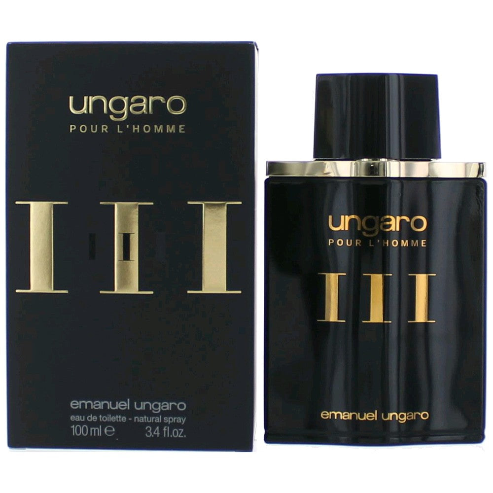 Ungaro Pour L'homme Iii By Ungaro, 3.4 Oz Edt Spray For Men