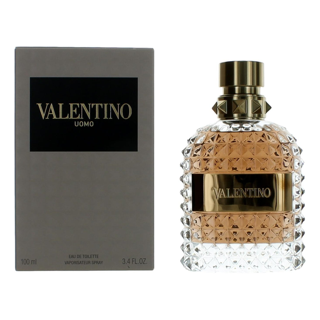 Valentino Uomo By Valentino, 3.4 Oz Edt Spray For Men.