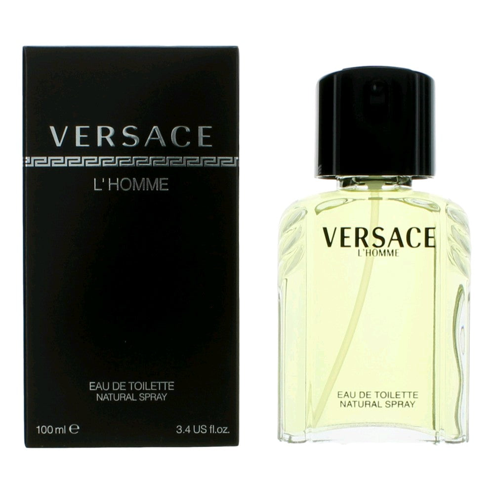 Versace L'homme By Versace, 3.3 Oz Edt Spray For Men