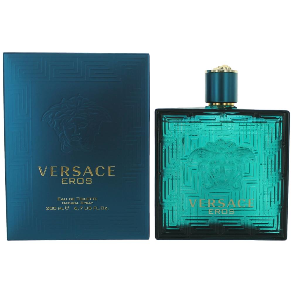 Eros By Versace, 6.7 Oz Edt Spray For Men