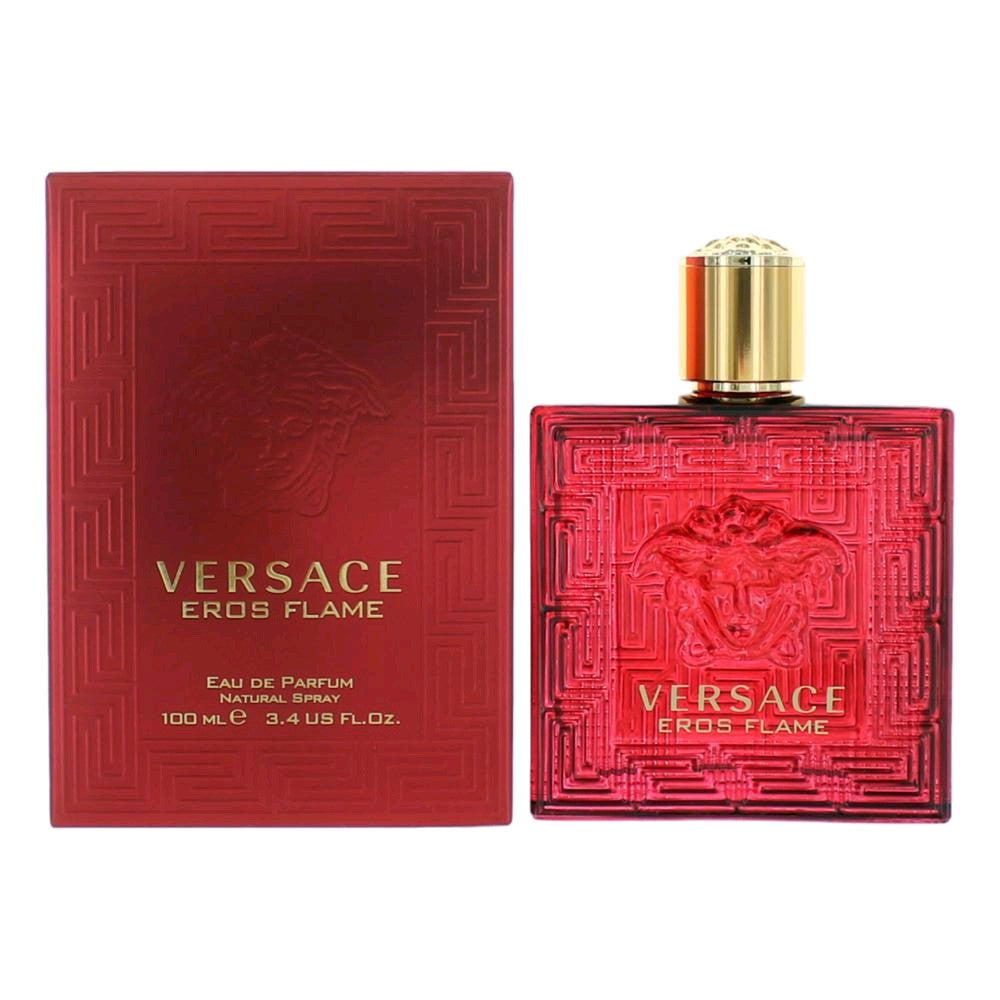 Eros Flame By Versace, 3.4 Oz Edp Spray For Men