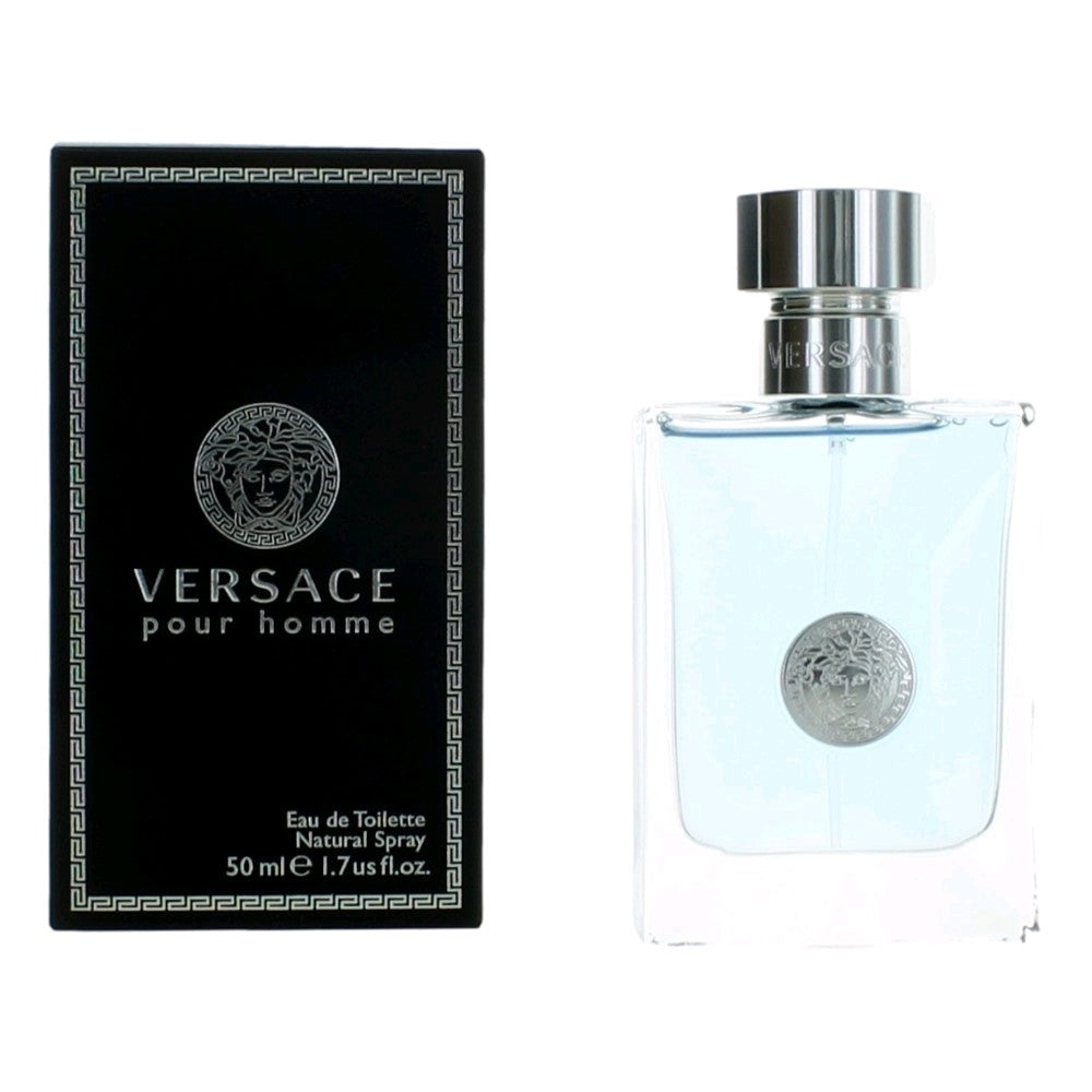 Versace Pour Homme By Versace, 1.7 Oz Edt Spray For Men