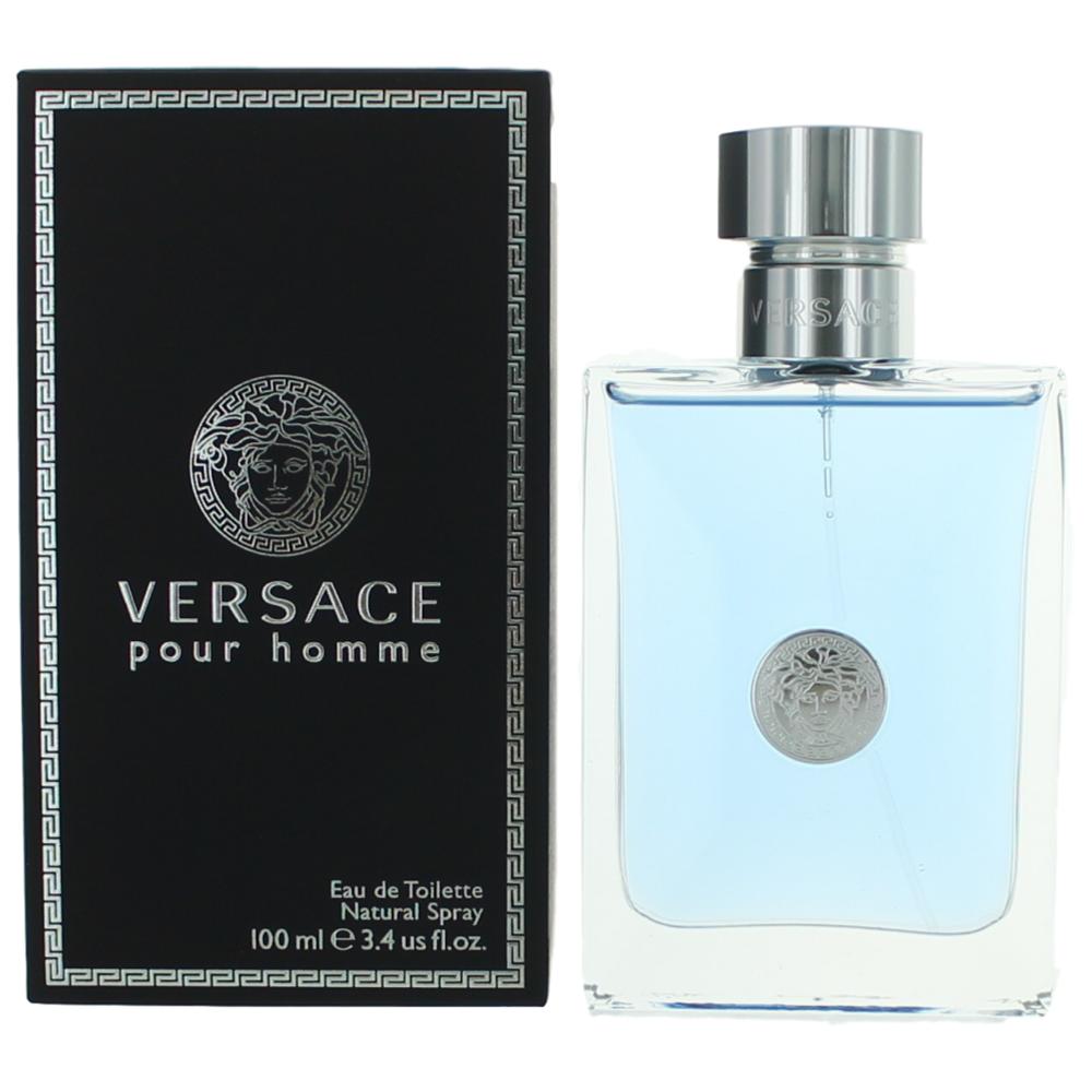 Versace Pour Homme By Versace, 3.4 Oz Edt Spray For Men