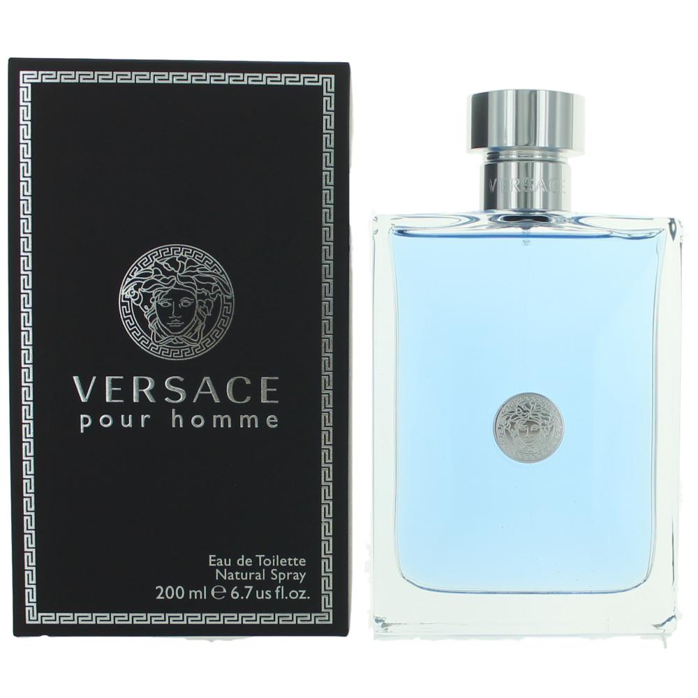 Versace Pour Homme By Versace, 6.7 Oz Edt Spray For Men