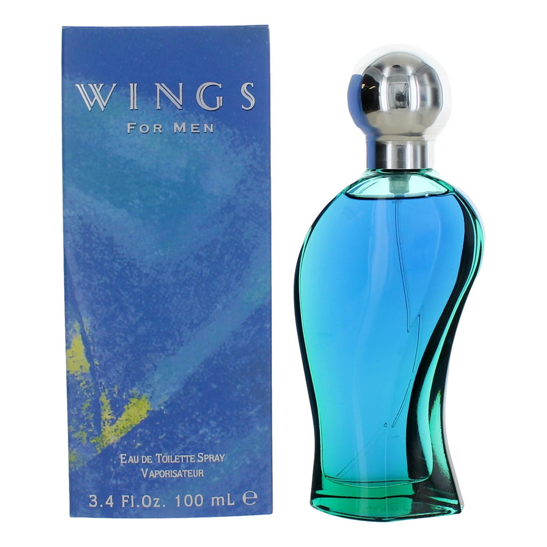 Wings By Wings, 3.4 Oz Edt Spray For Men