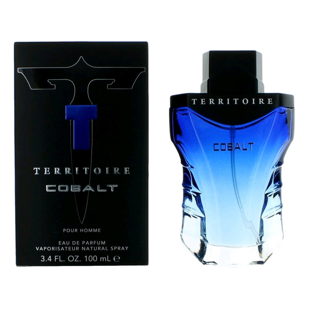 Territoire Cobalt By Yzy, 3.4 Oz Edp Spray For Men - Rochan Shop