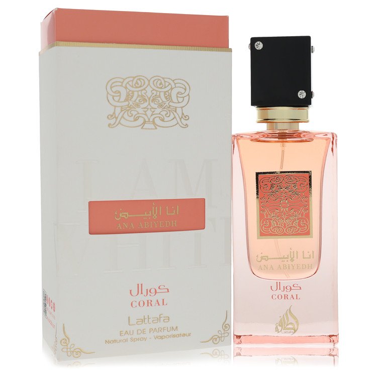 Ana Abiyed Coral By Lattafa Eau De Parfum Spray (Unisex) 2 Oz (Men) - Rochan Shop