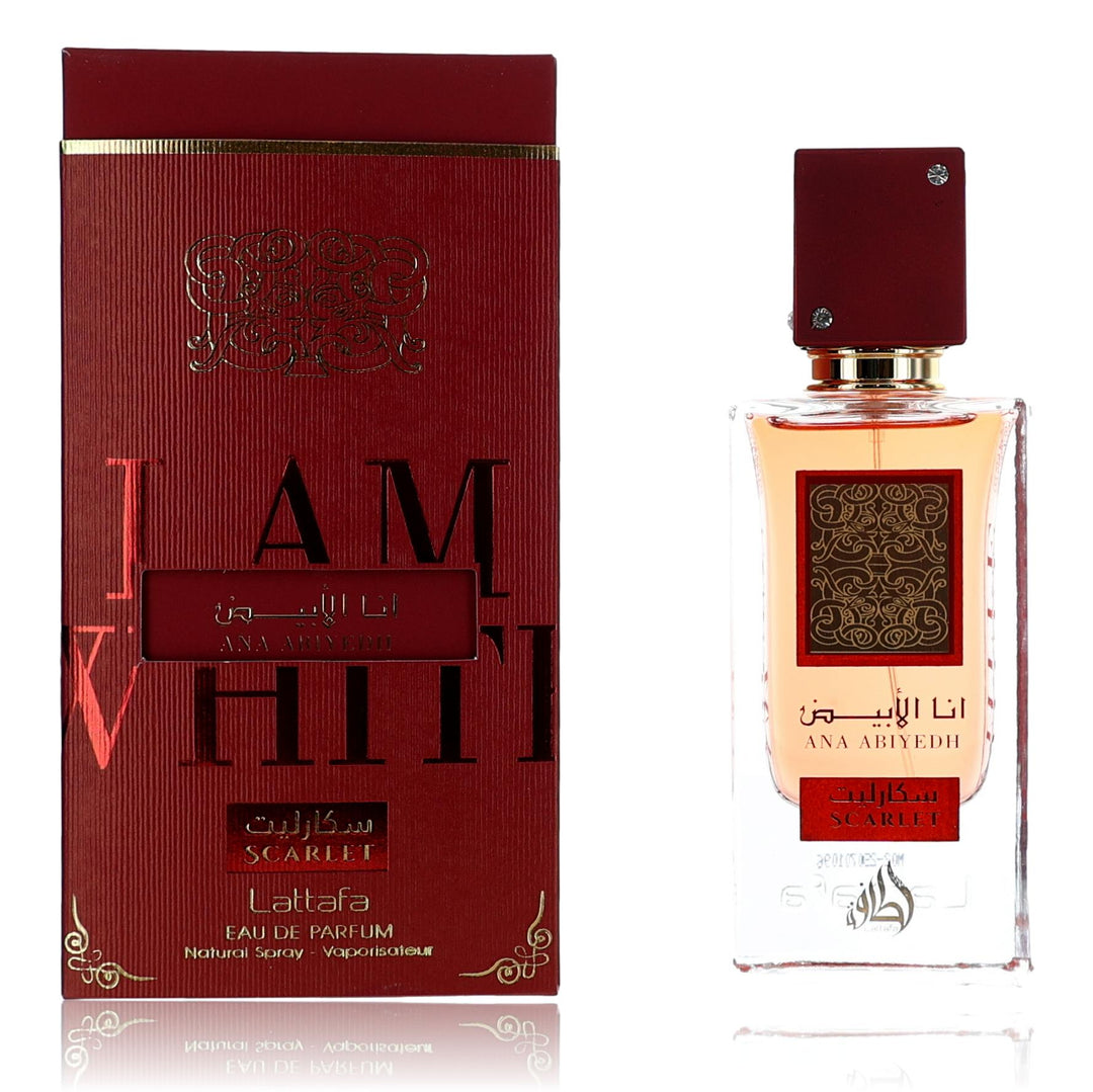 Ana Abiyedh Scarlet By Lattafa, 2.04 Oz Edp Spray For Women - Rochan Shop