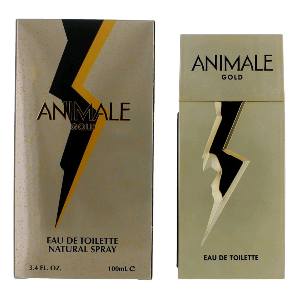 Animale Gold By Animale, 3.4 Oz Edt Spray For Men - Rochan Shop