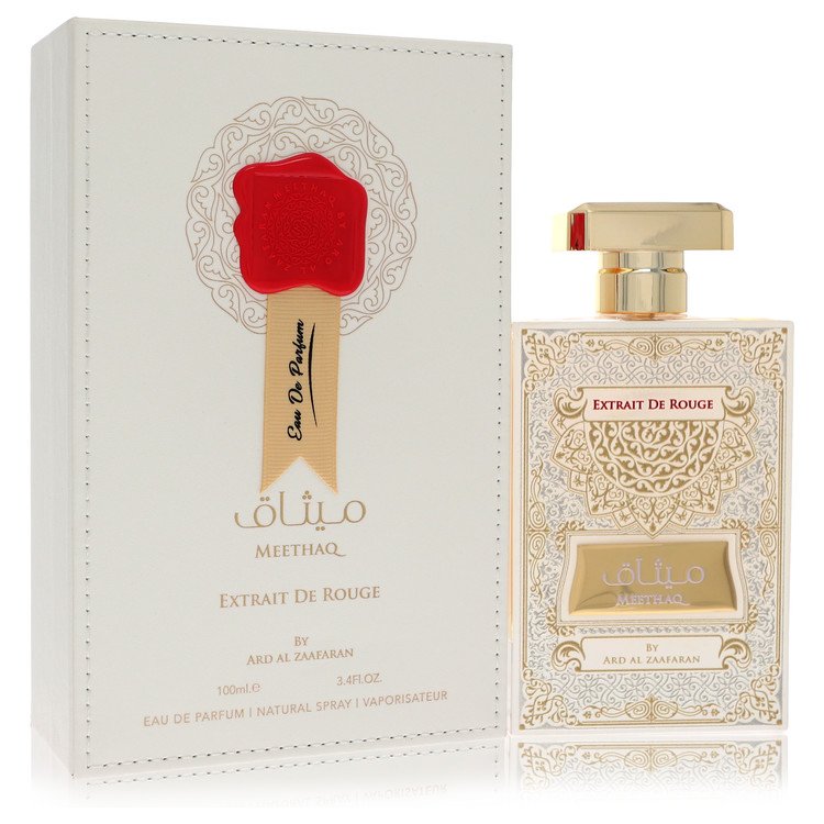 Ard Al Zaafaran Meethaq Extrait De Rouge Eau De Parfum Spray (Unisex) By Al Zaafaran (Men) - Rochan Shop
