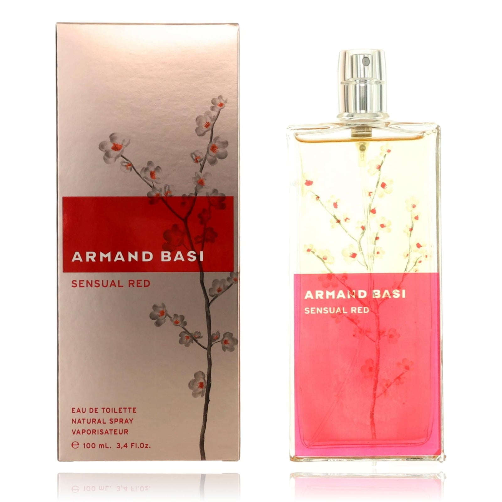Armand Basi Sensual Red By Armand Basi, 3.4 Oz Edt Spray For Women - Rochan Shop
