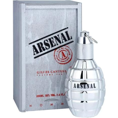 Arsenal Platinum Eau De Parfum Gilles Cantuel (Men) - Rochan Shop