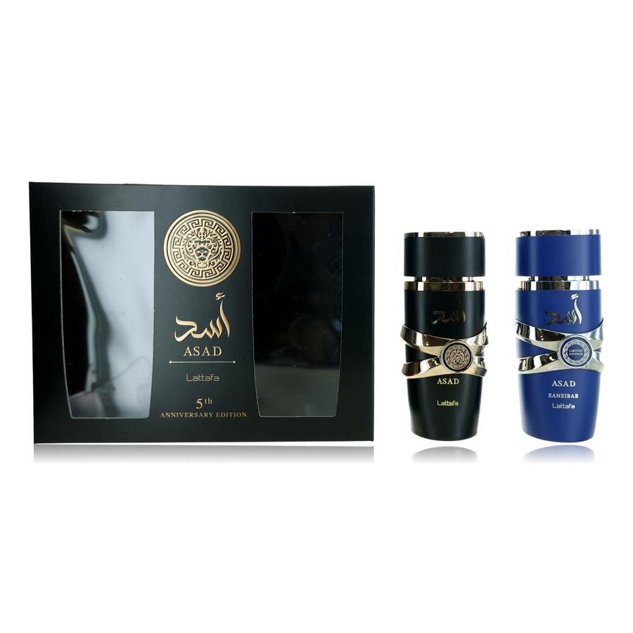 Asad 5th Anniversary Edition By Lattafa, 2 Piece Gift Set For Men - Rochan Shop