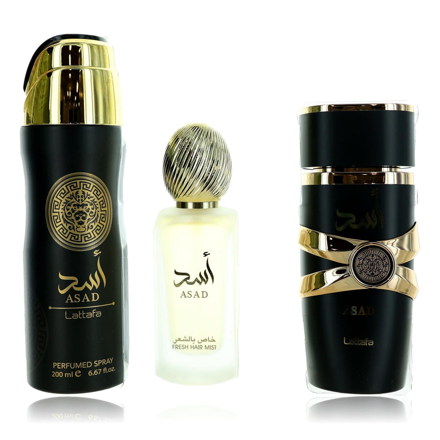 Asad By Lattafa, 3 Piece Gift Set For Men - Rochan Shop