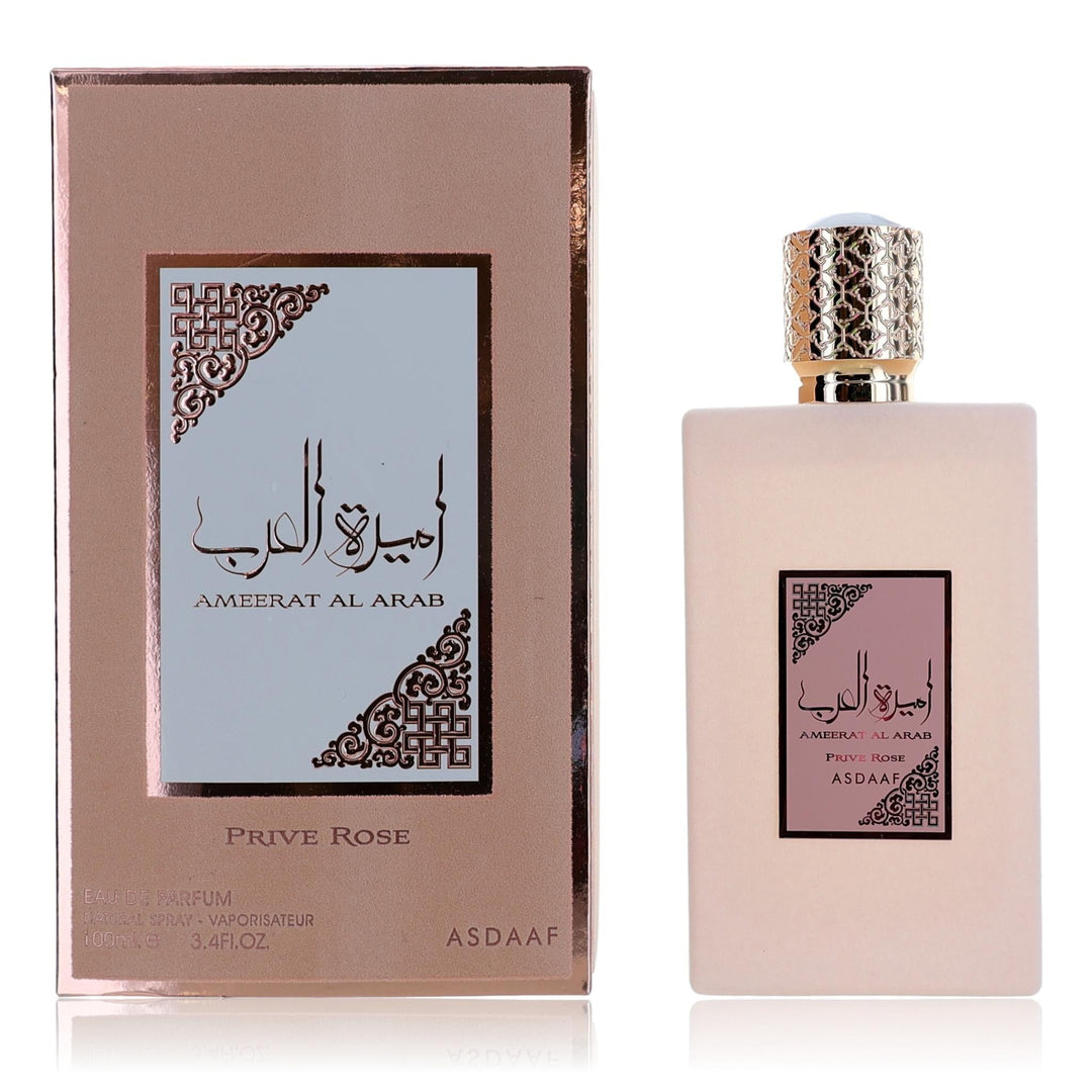Asdaaf Ameerat Al Arab Prive Rose By Lattafa, 3.4oz Edp Spray Women - Rochan Shop