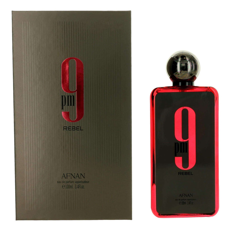 9 Pm Rebel By Afnan, 3.4 Edp Spray For Unisex - Rochan Shop