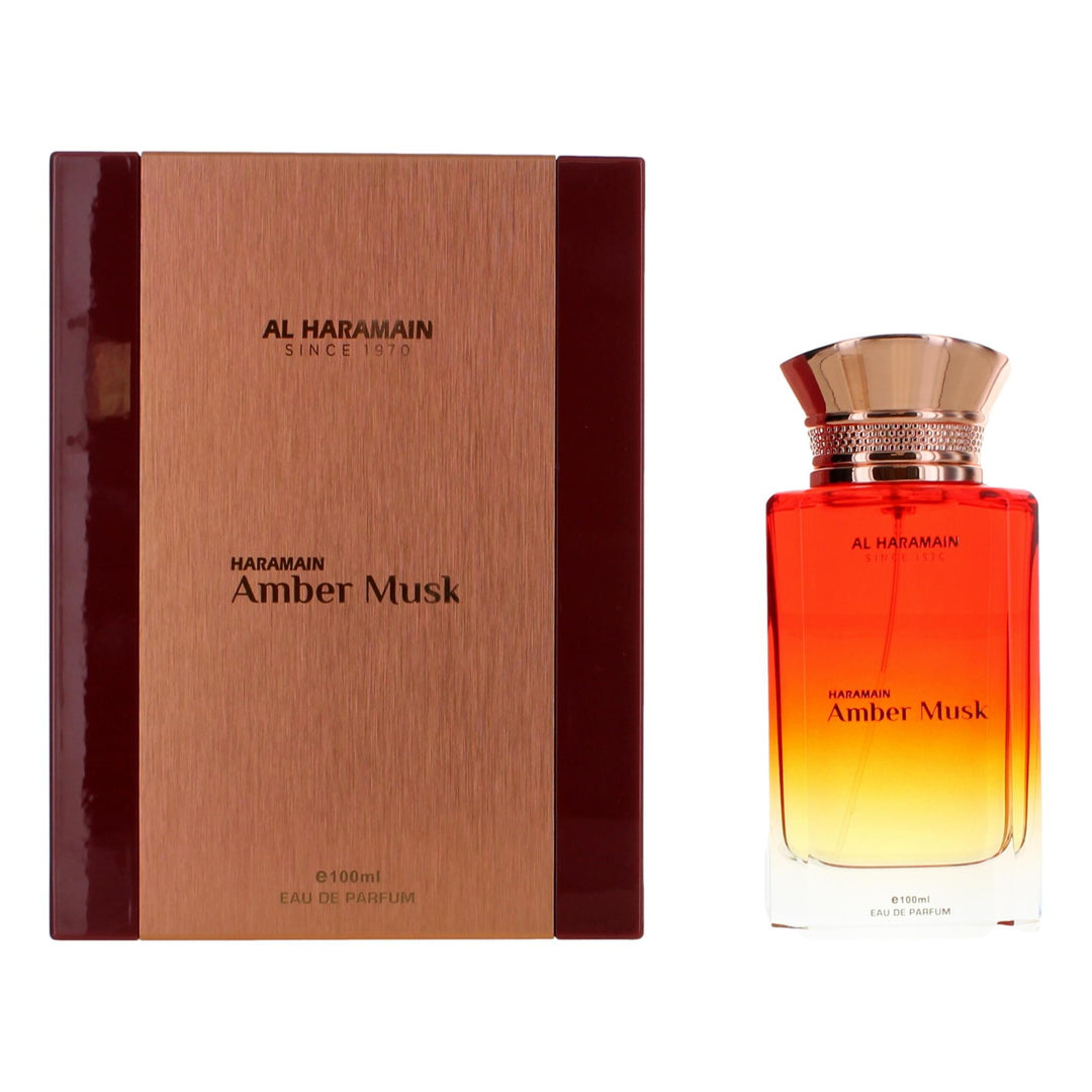 Amber Musk By Al Haramain, 3.4 Oz Edp Spray For Unisex - Rochan Shop