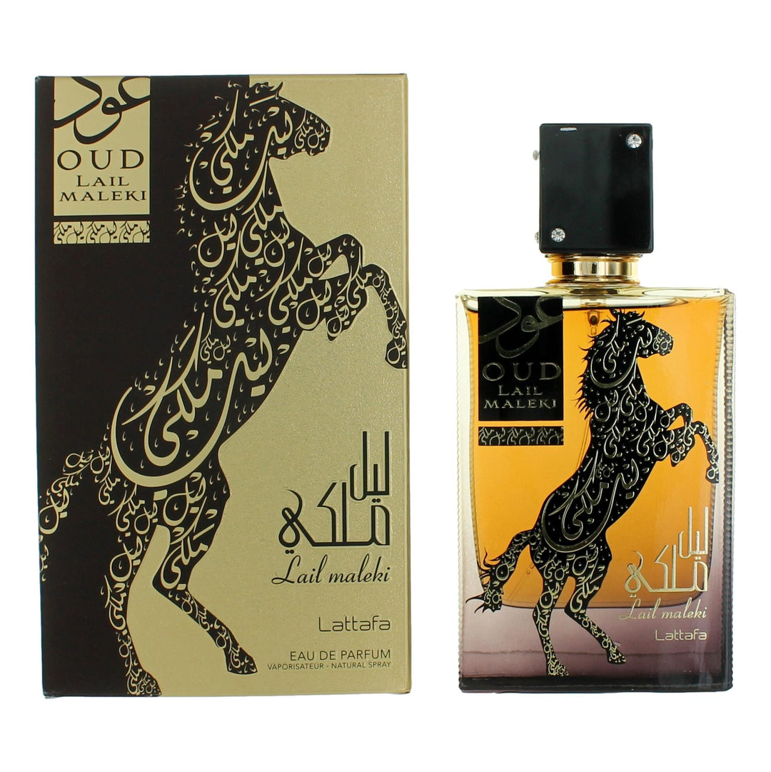 Oud Lail Maleki By Lattafa, 3.4 Oz Edp Spray For Unisex