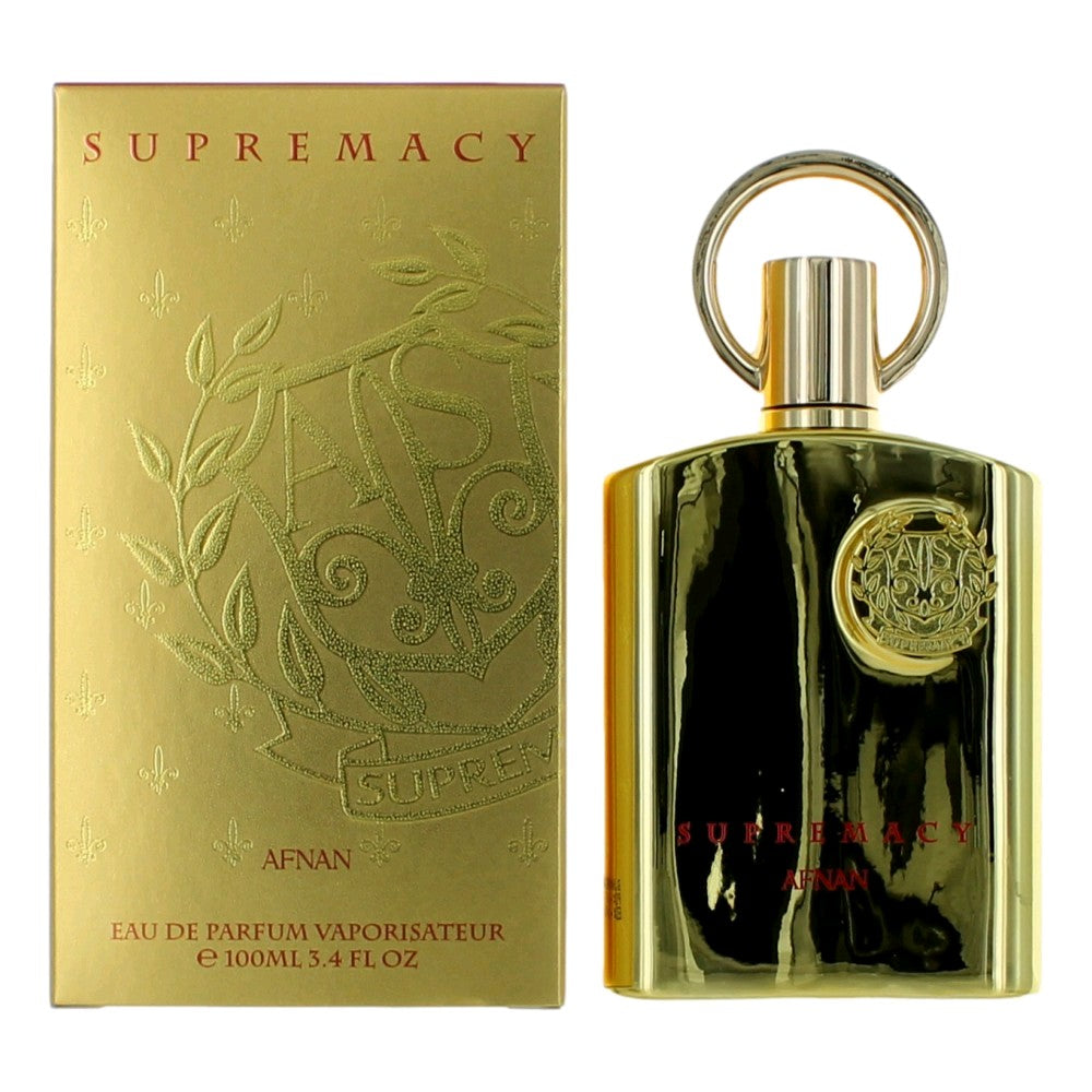 Supremacy Gold By Afnan, 3.4 Oz Edp Spray For Unisex