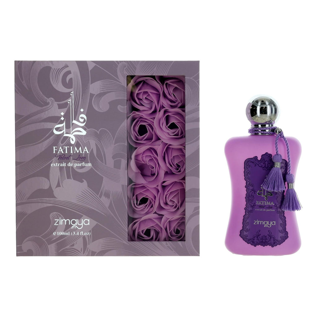 Fatima Velvet Love By Zimaya, 3.4 Oz Extrait De Parfum Spray Women