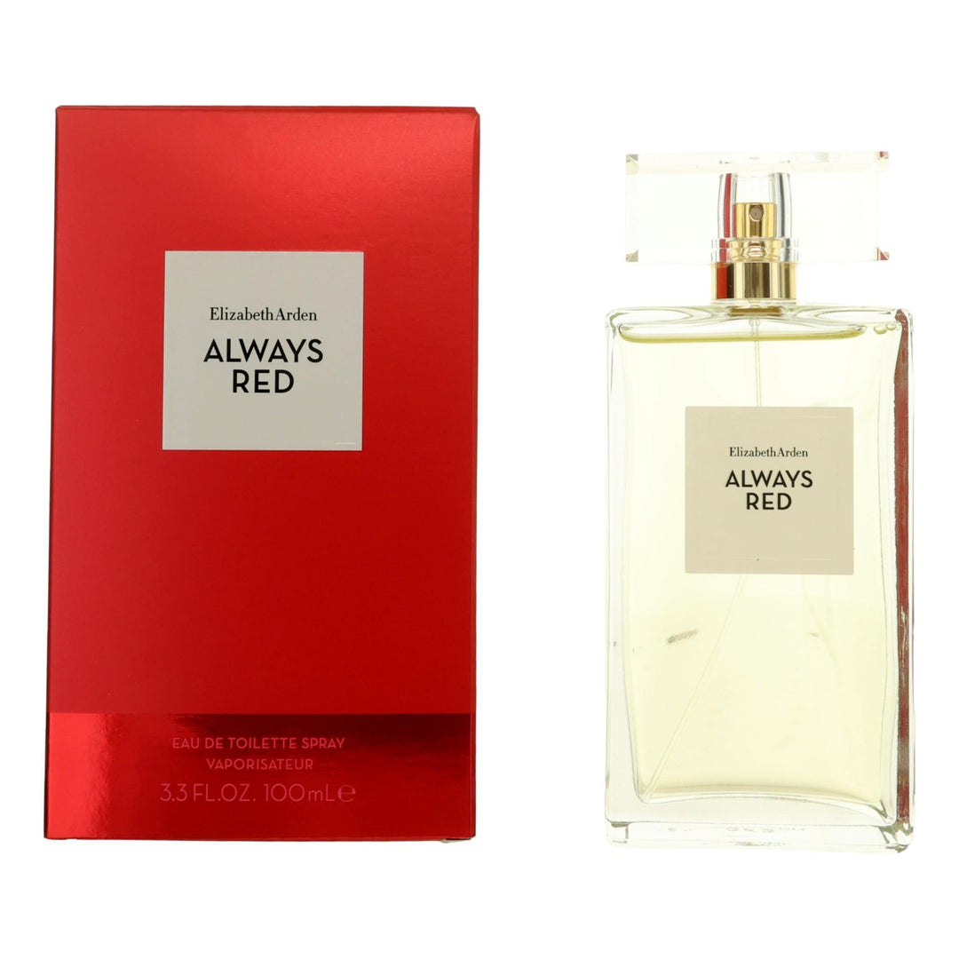 Always Red By Elizabeth Arden, 3.3 Oz Edt Spray For Women - Rochan Shop