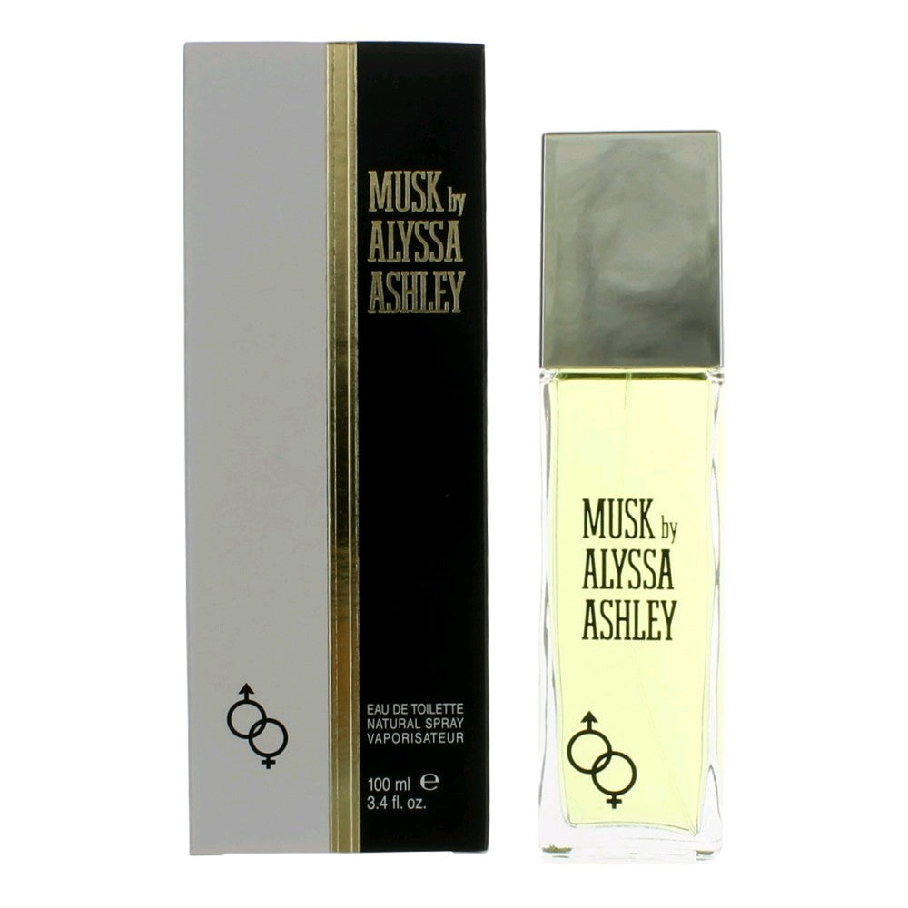 Musk By Alyssa Ashley, 3.3 Oz Edt Spray For Women
