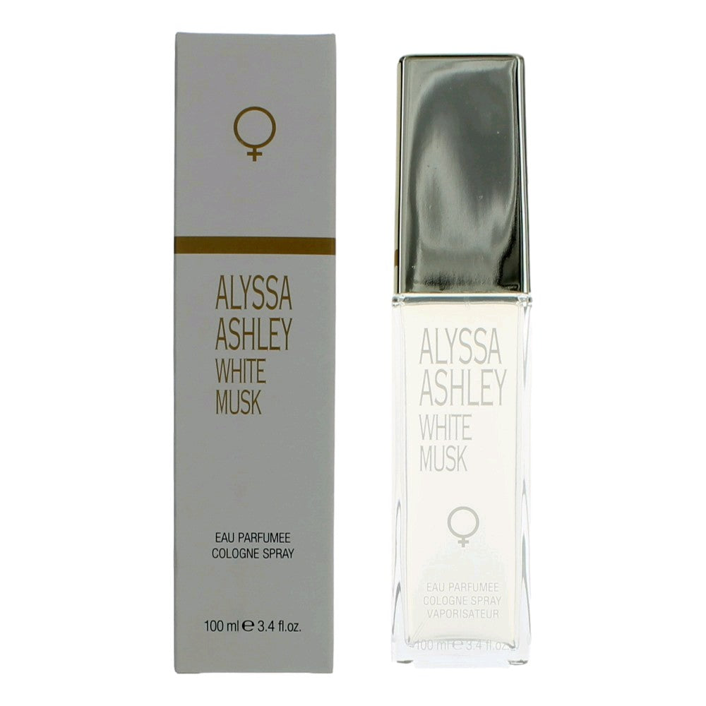 White Musk By Alyssa Ashley, 3.4 Oz Eau Parfumee Cologne Spray Women