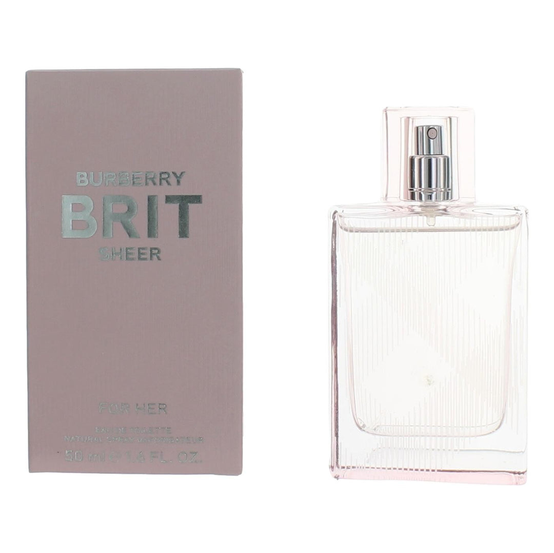 Brit Sheer By Burberry, 1.6 Oz Edt Spray For Women