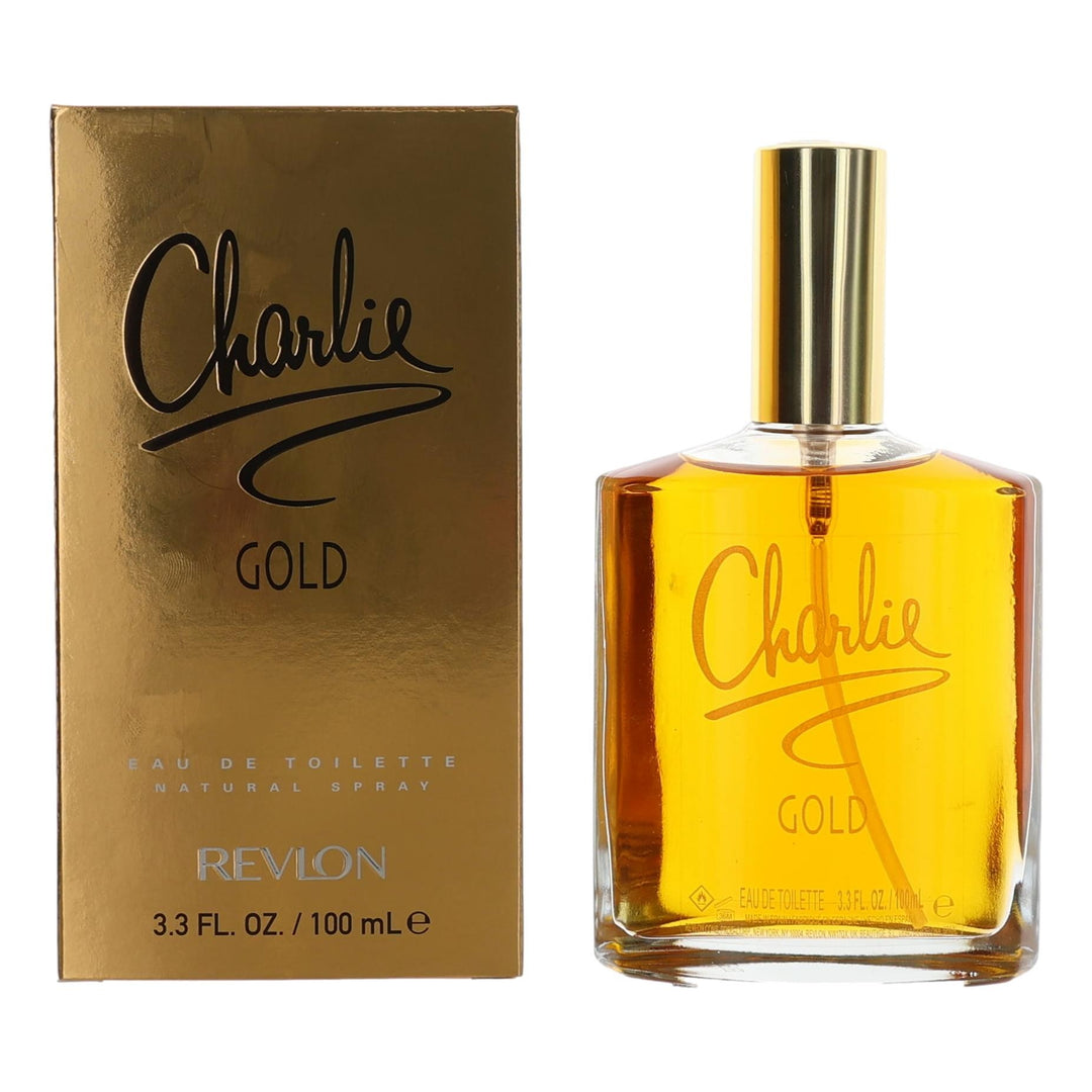 Charlie Gold By Revlon, 3.4 Oz Edt Spray For Women - Rochan Shop