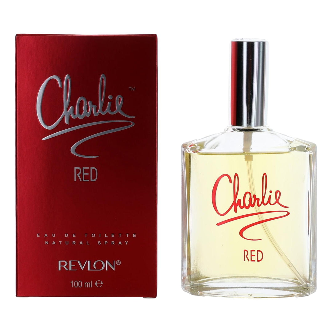 Charlie Red By Revlon, 3.4 Oz Edt Spray For Women