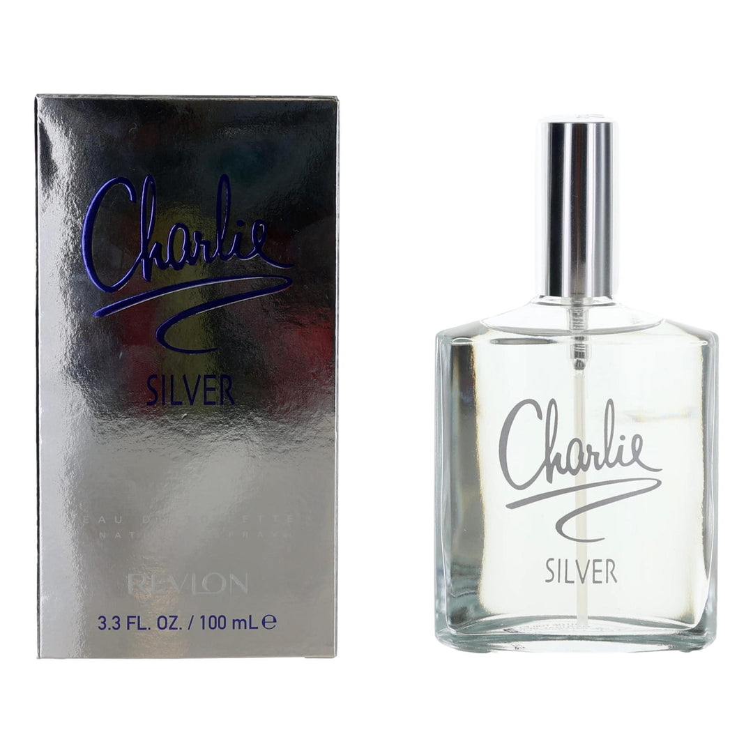 Charlie Silver By Revlon, 3.4 Oz Edt Spray For Women - Rochan Shop