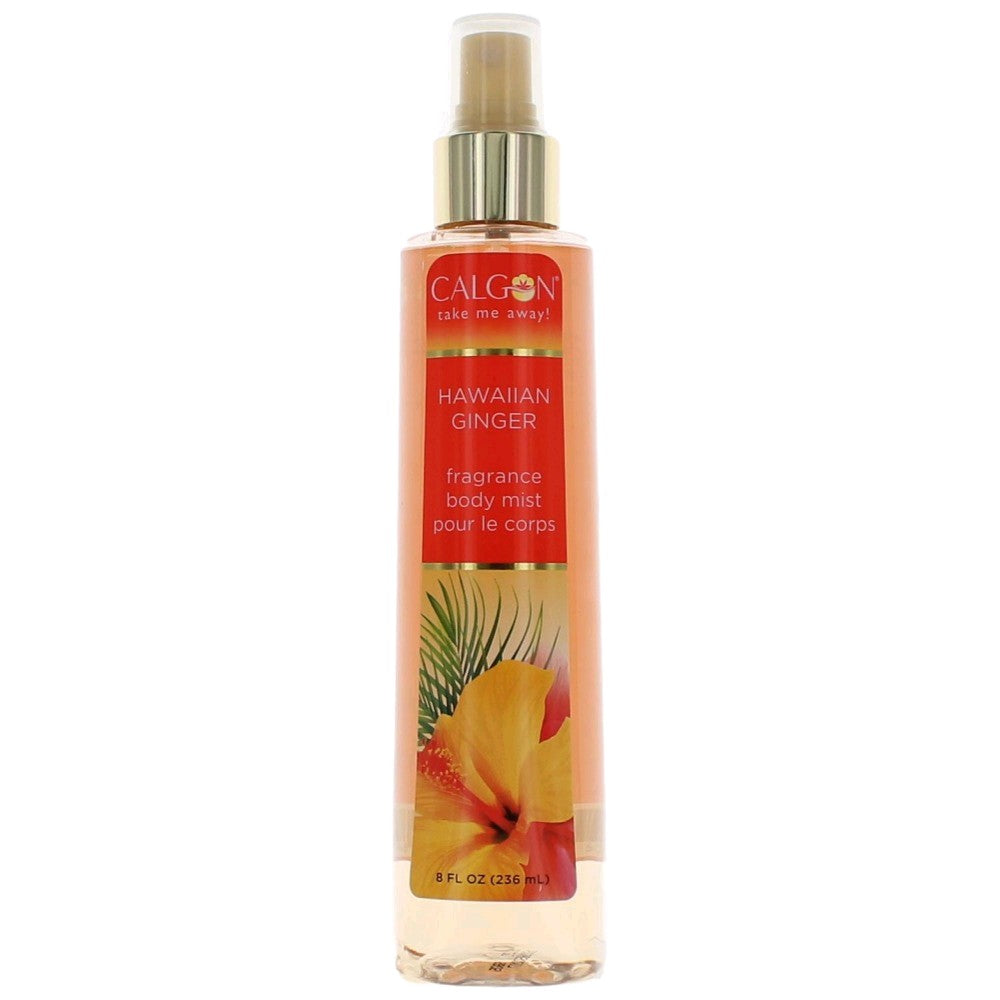 Calgon Hawaiian Ginger By Calgon, 8 Oz Fragrance Body Mist For Women
