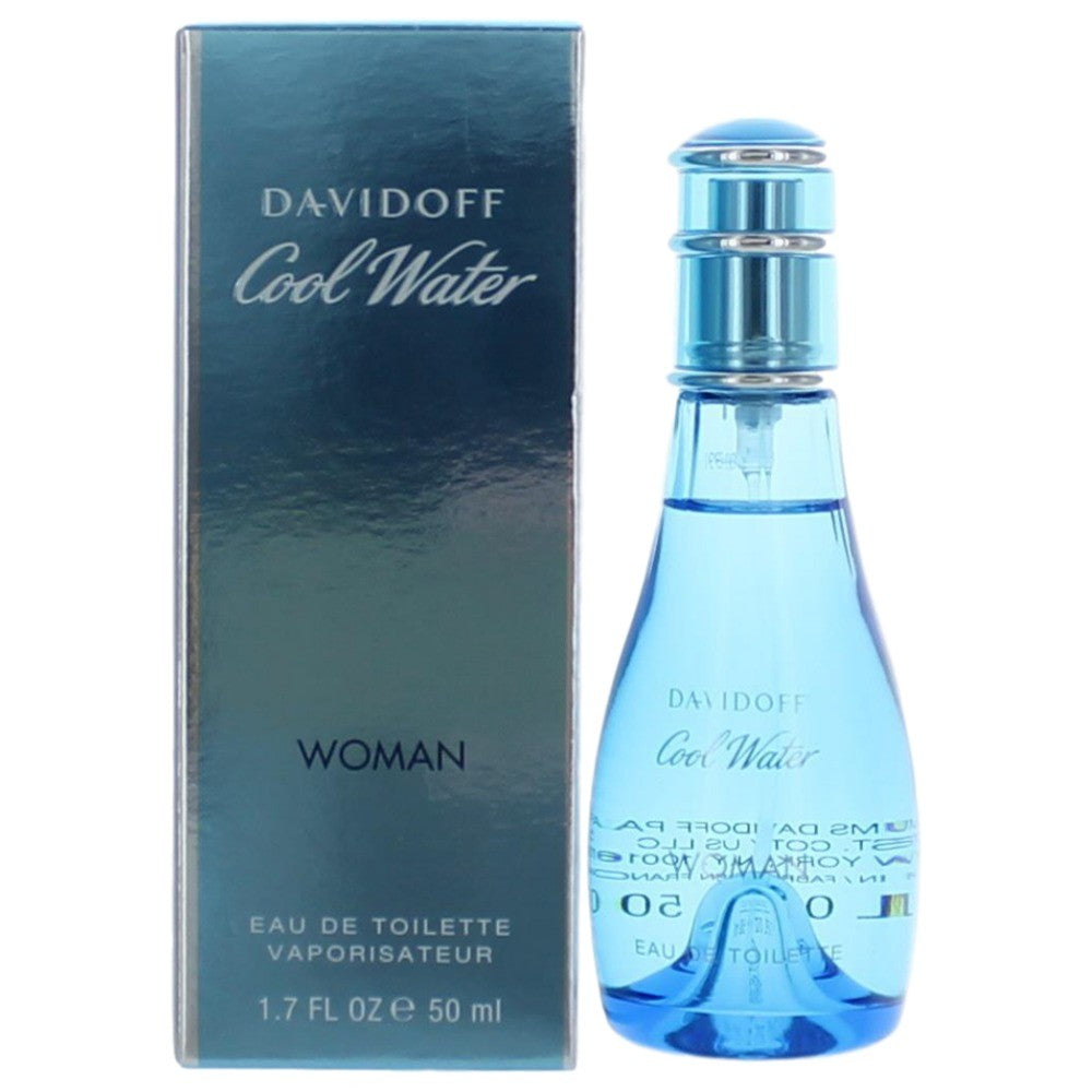 Cool Water By Davidoff, 1.7 Oz Edt Spray For Women - Rochan Shop