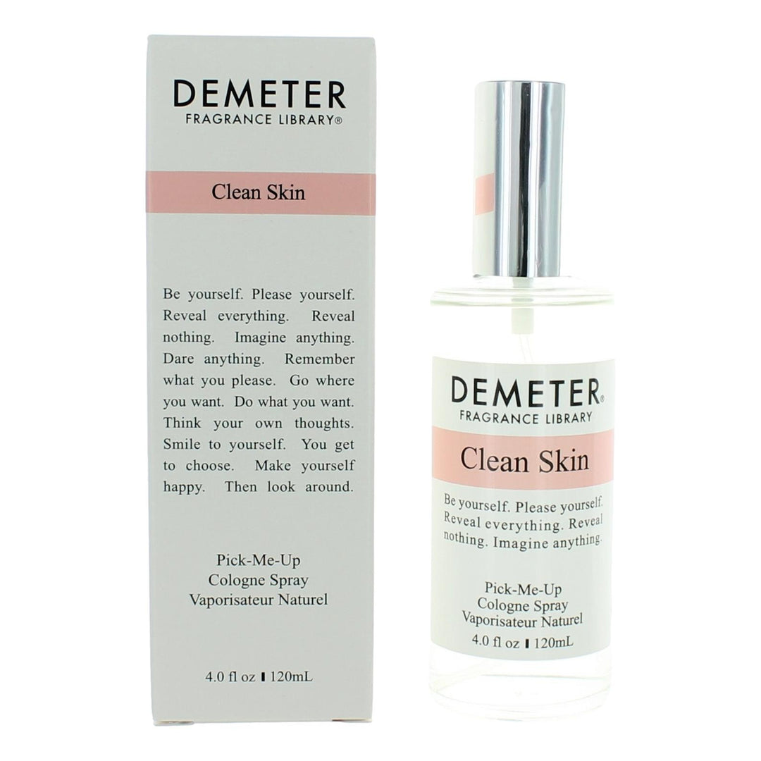 Clean Skin By Demeter, 4 Oz Pick Me Up Cologne Spray For Women