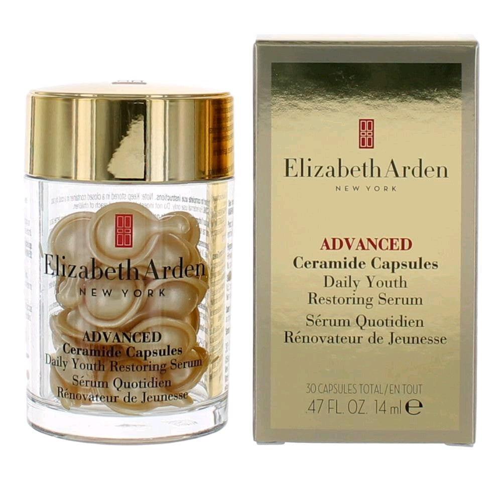 Ceramide By Elizabeth Arden, 30 Advanced Daily Youth Restoring Serum Capsules